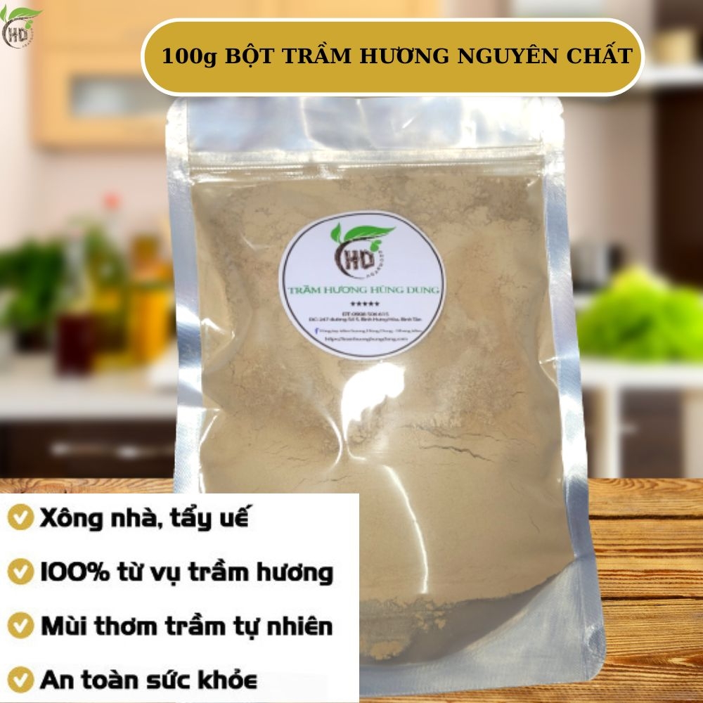 BỘT TRẦM HƯƠNG XÔNG NHÀ