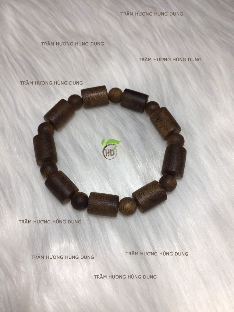VÒNG TAY TRẦM HƯƠNG TRỤ TRÚC VIP - NAM -10MM