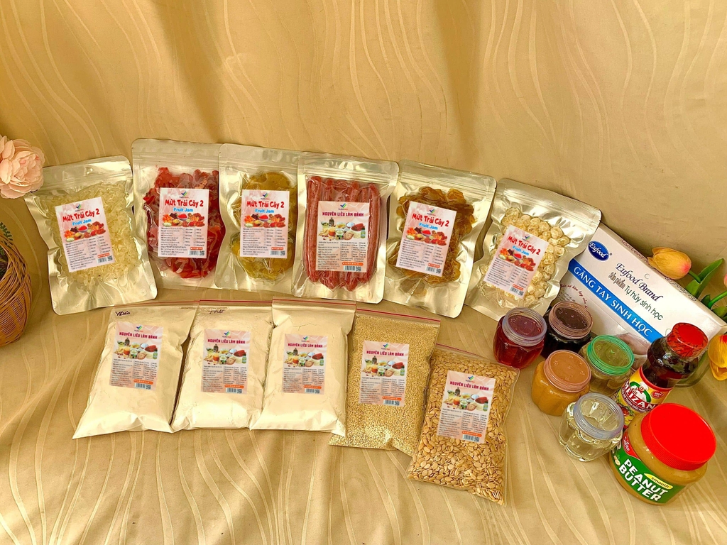 Nguyên Liệu Và Các Loại Mứt Làm Bánh Trung Thu (Các Loại Bánh) VIETTIN MART