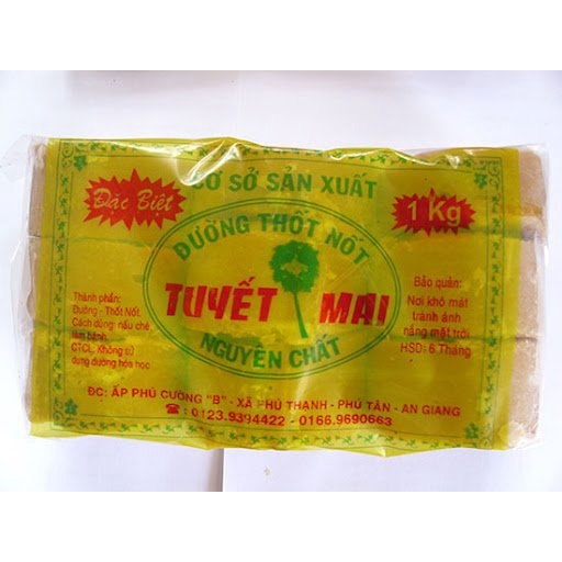 1kg đường thốt nốt Tuyết Mai
