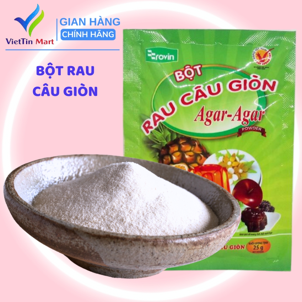 BỘT RAU CÂU  HOÀNG YẾN 25g - VIETTINMART