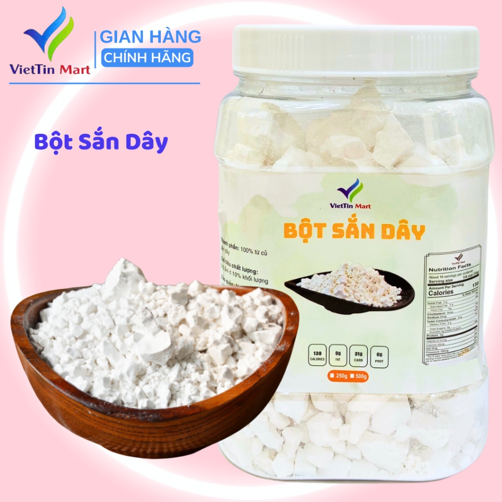 Bột Sắn Dây Nguyên Chất Viettin Mart 1Kg
