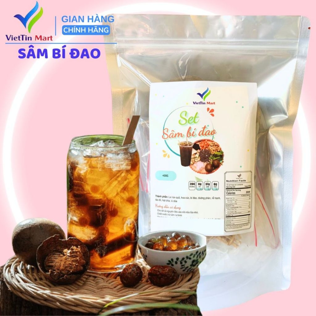 COMBO 400g Nguyên liệu nấu SÂM BÍ ĐAO 12 vị- VIETTINMART