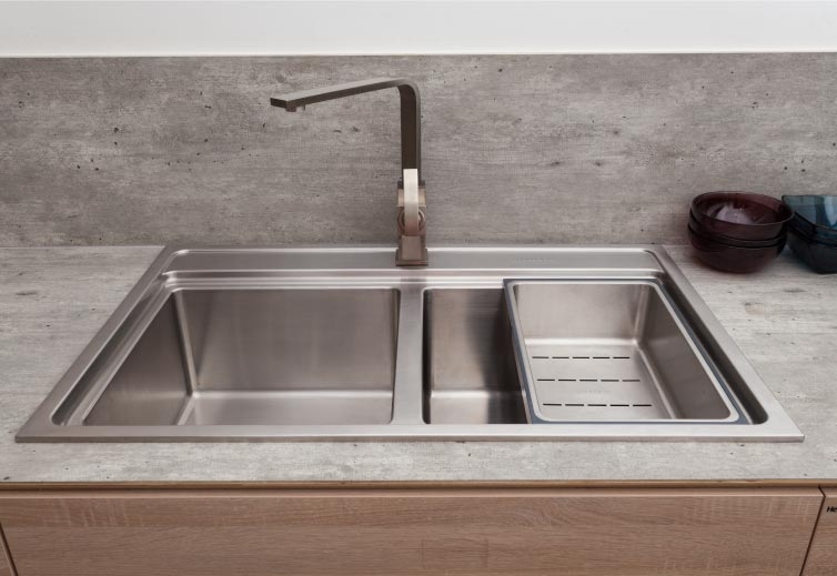 Chậu Inox 2 Hố Malloca MS 8812 Chậu Inox 2 Hố Malloca MS 8812