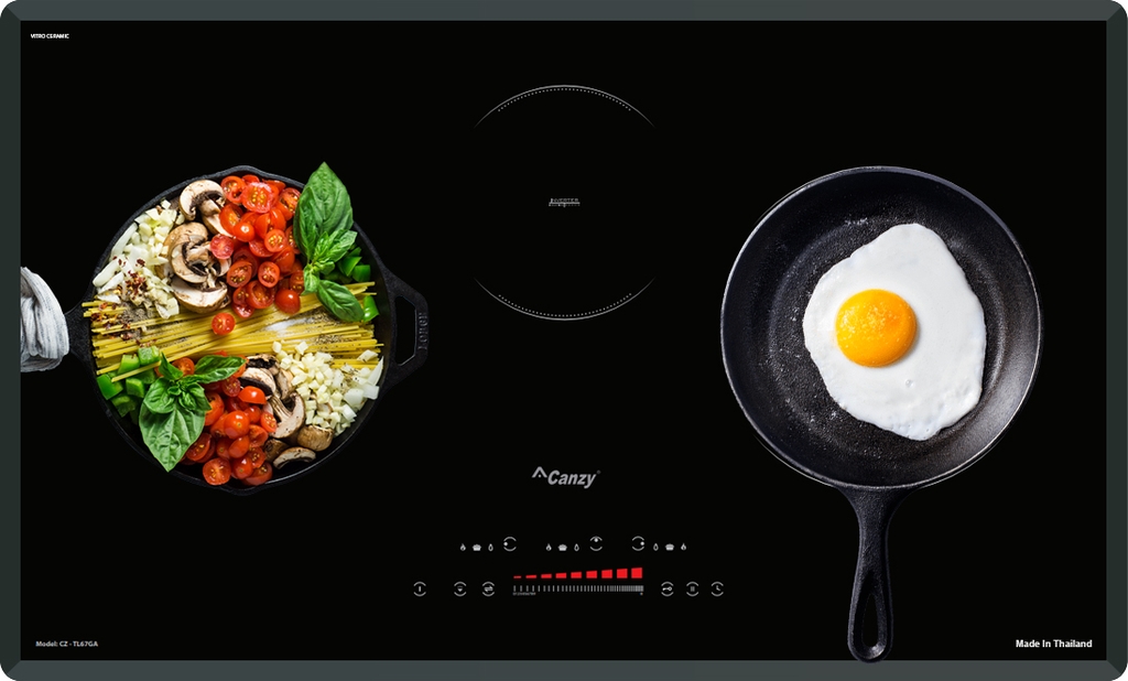 Bếp Điện Từ Canzy CZ TL67GA | HOME BEST Thiết bị nhà bếp cao cấp