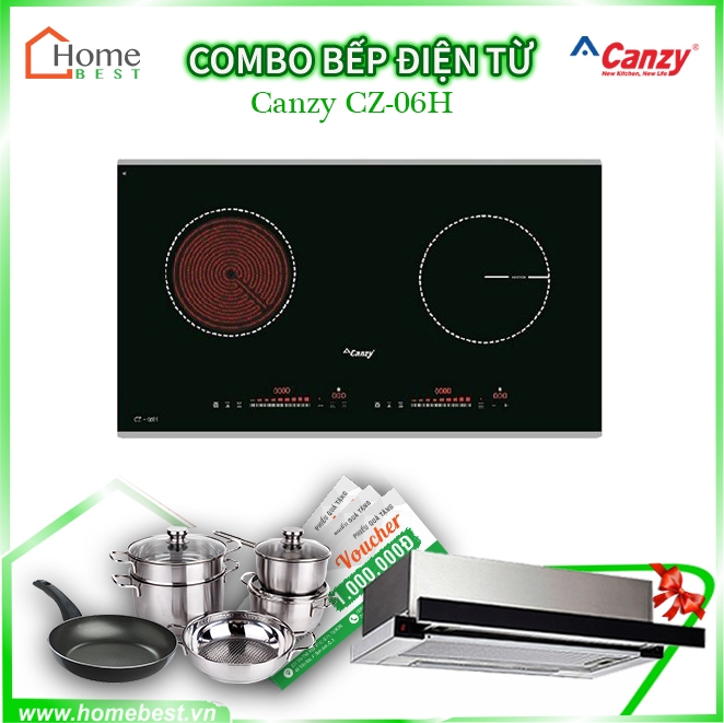 Combo bếp điện từ Canzy CZ- 06H