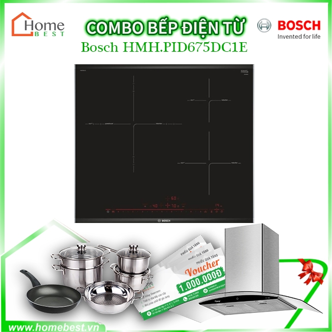 Combo bếp điện từ Bosch HMH.PID675DC1E