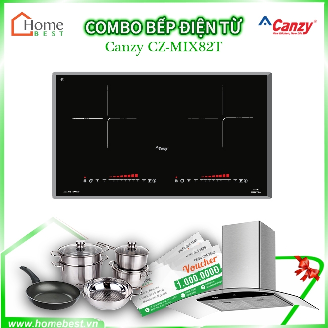 Combo bếp điện từ Canzy Cz-Mĩ82T