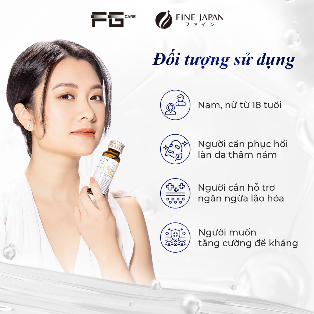 Đối tượng sử dụng Collagen Yến Fine Japan