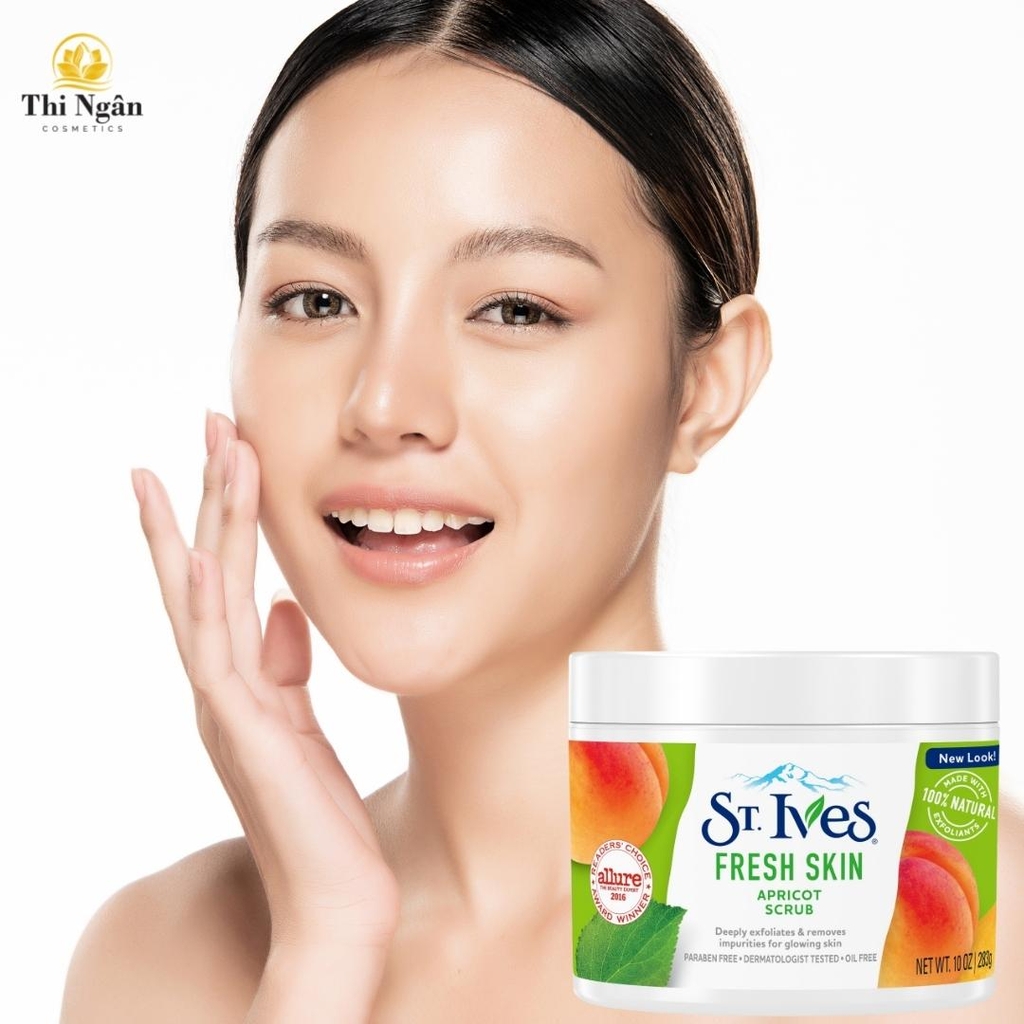 Tẩy tế bào chết toàn thân St.Ives Apricot Scrub 283g