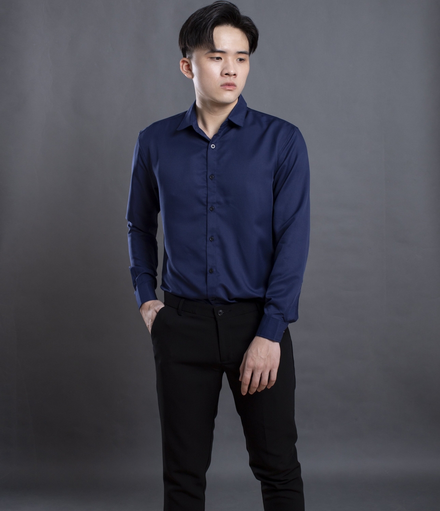 Áo sơ mi trơn tay dài LADOS - 523 | Lados Áo Sơ Mi Trơn Tay Dài Lados - 523 | Lados