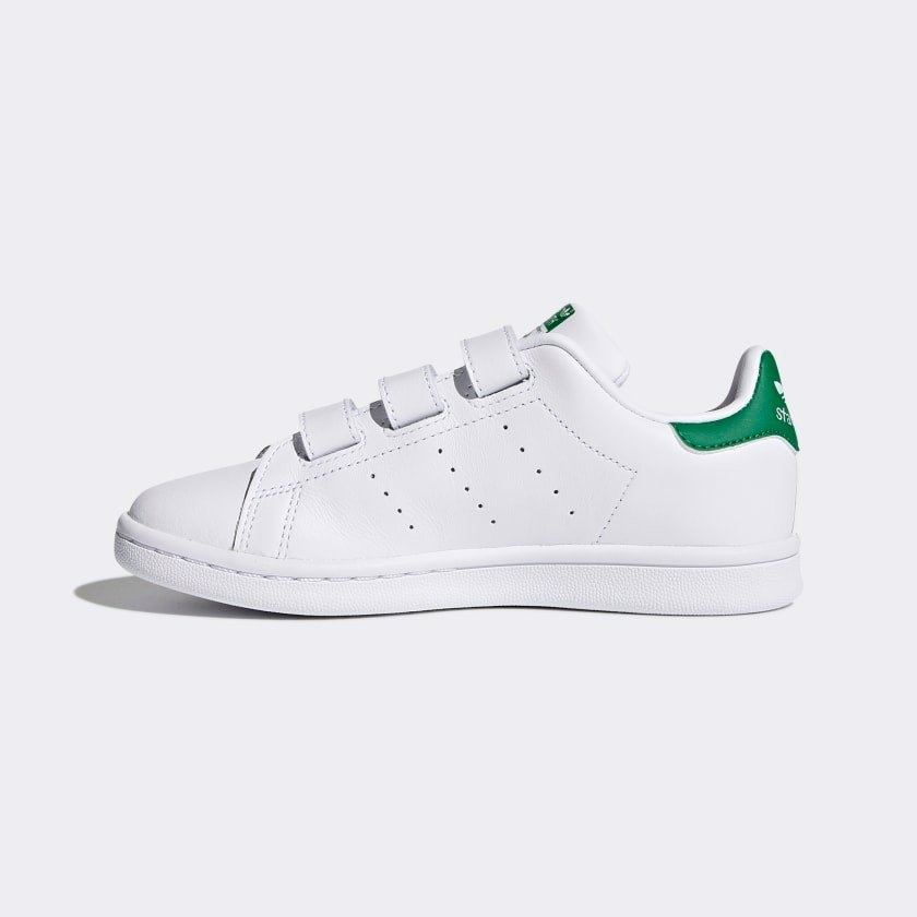 Giày Adidas Stan Smith CF J Green S82702 | Authentic