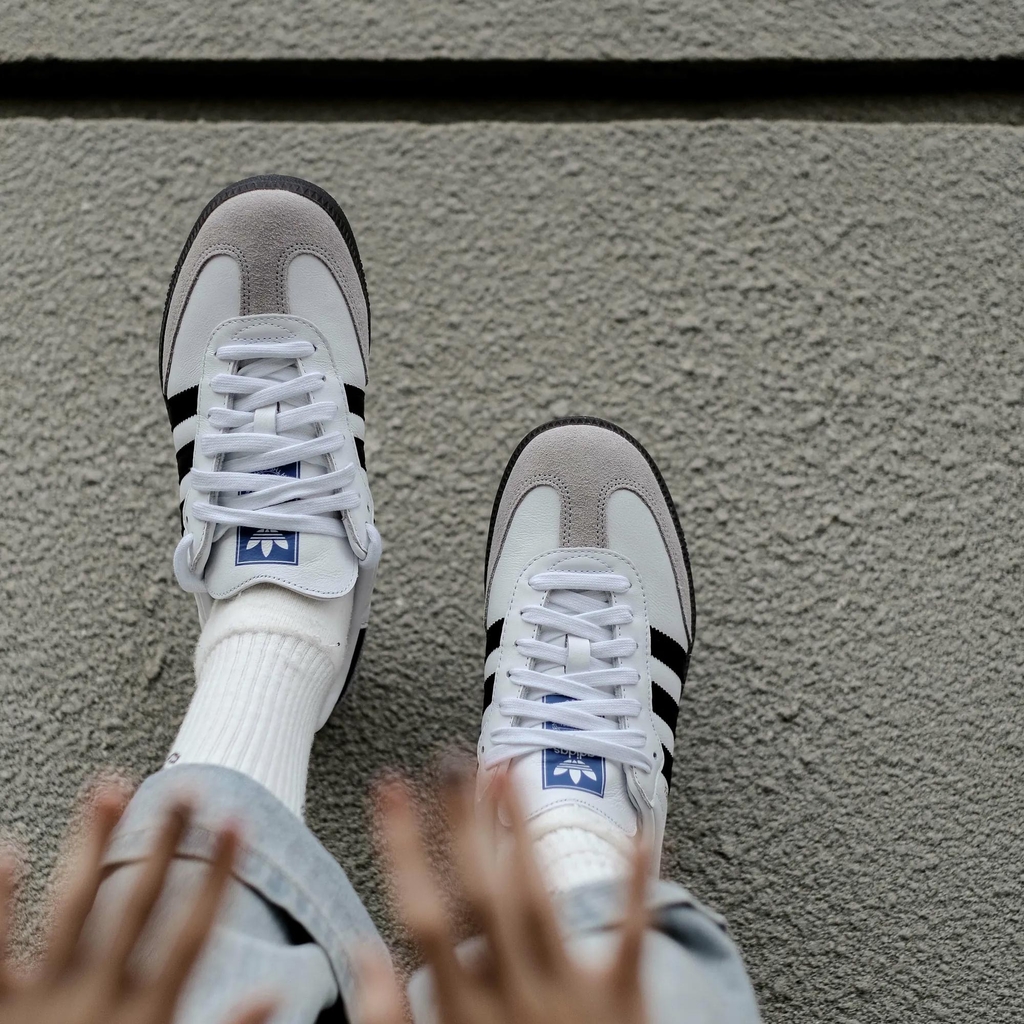 Giày Adidas Samba Og White Black Gum B75806 | Authentic