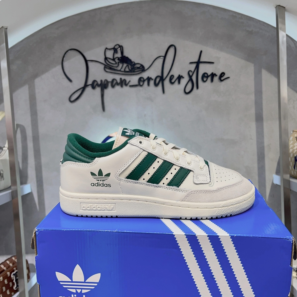 Giày Adidas Centennial 85 Lo Cloud White Green GX2214