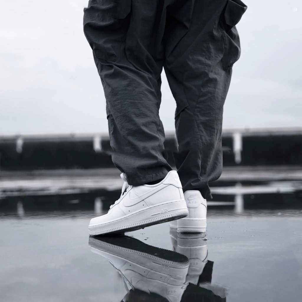 mens all white forces