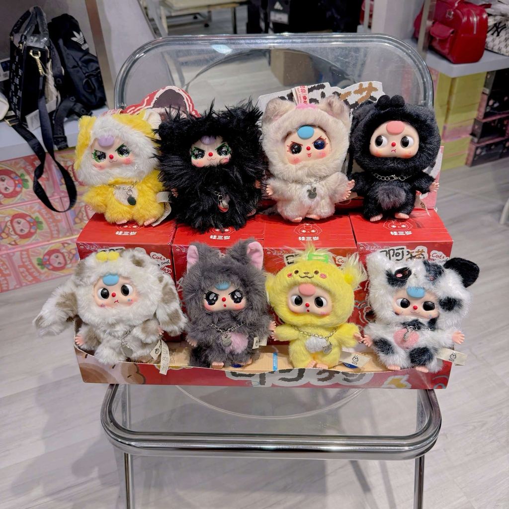 Baby Three Version Chó Mèo - Cats and Dogs Series