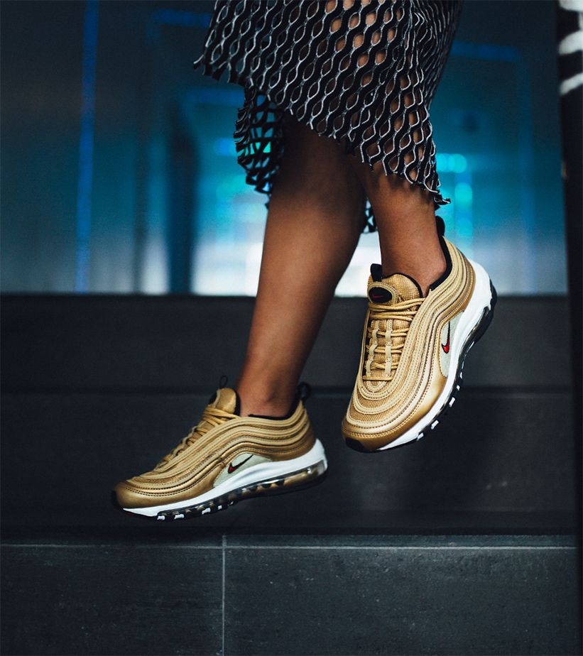 Giày Nike Air Max 97 Gold Metallic 2017 Release | 918890-700 Giày Nike Air Max 97 Gold Metallic 2017 Release | 918890-700