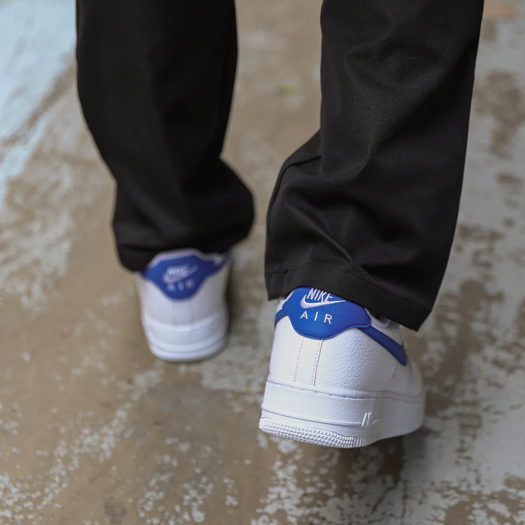 Giày Nike Air Force 1 Low White Royal Blue Dm2845-100