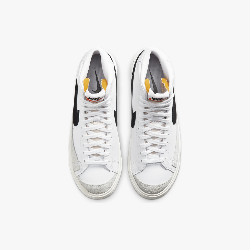 Giày Nike Blazer Mid 77 Vintage White Black CZ1055 100