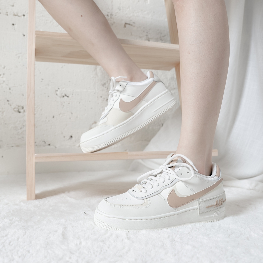 Giày Nike Air Force Shadow Sail Fossil Light Bone CI0919-116