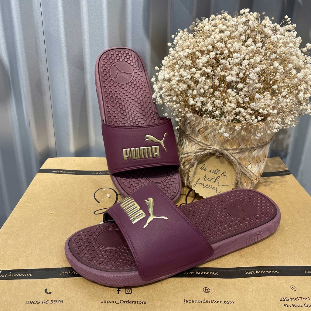 Dep Puma Cool Cat Campus Burgundy Gold 383782 04