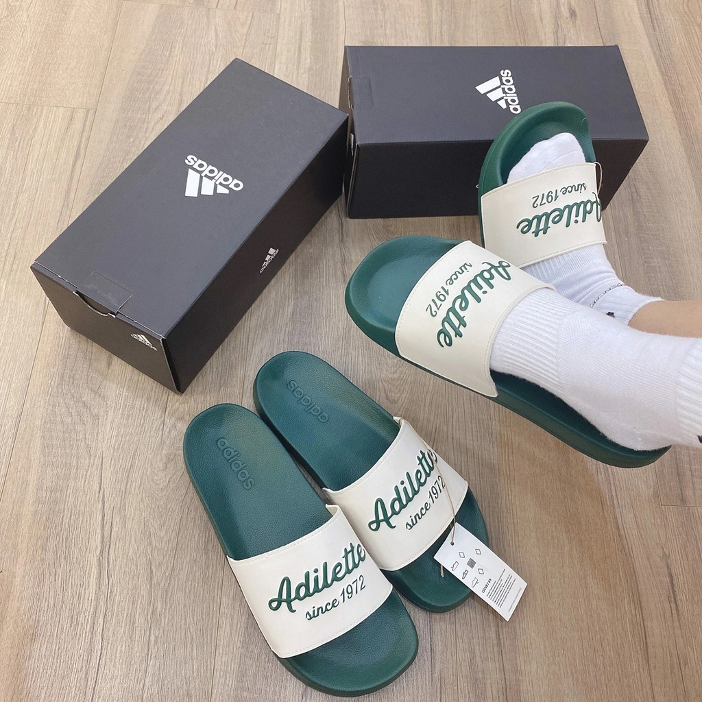 Dép Adidas Adilette Shower 1972 Green GW8749 | Authentic