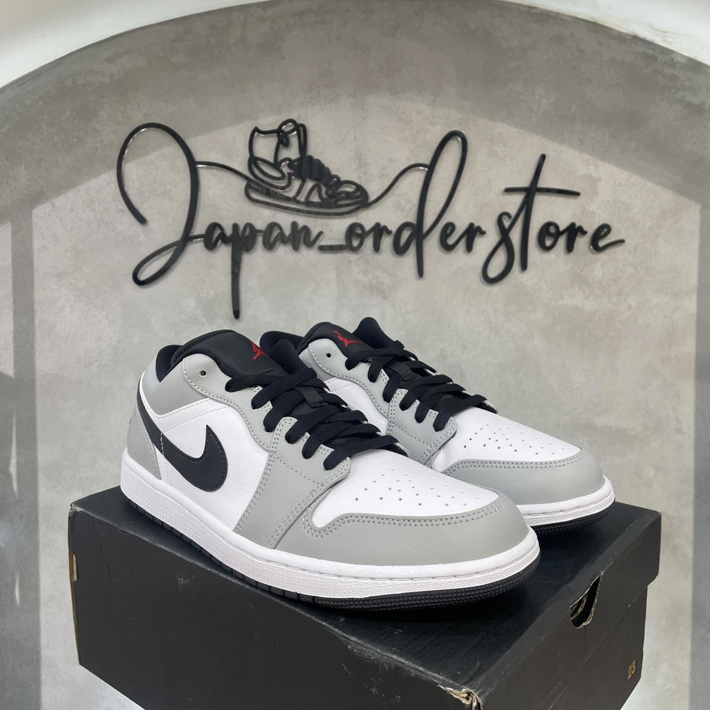 Giày Nike Air Jordan 1 Low Light Smoke Grey 553558-030