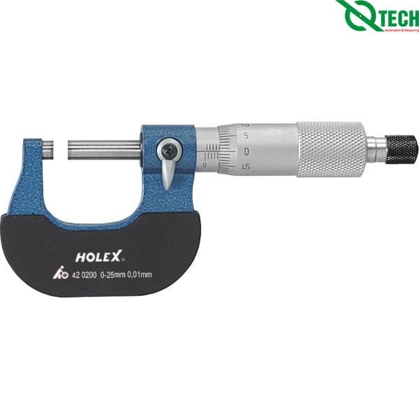 Panme đo ngoài cơ khí Holex 420200 25-50 (25-50mm, 0,01mm)