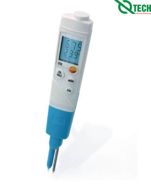 Máy đo PH, nhiệt độ Testo 206 pH2