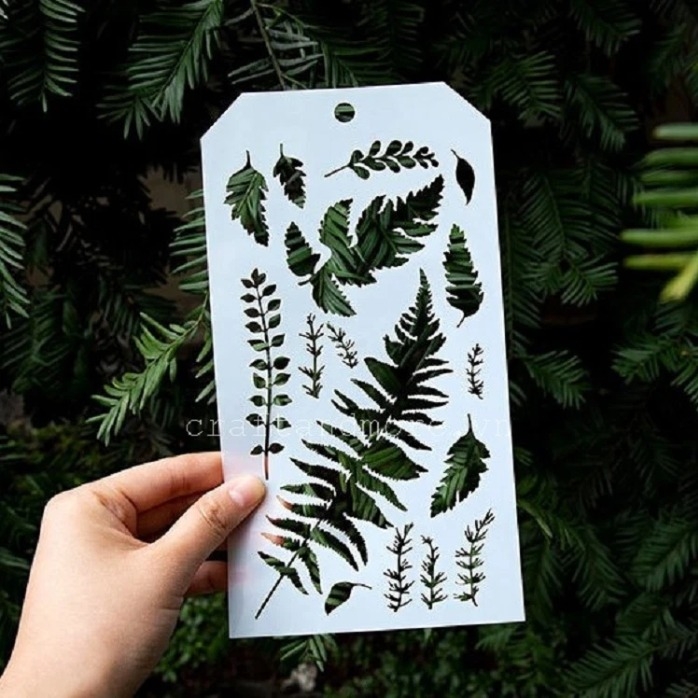 Stencil Art - Khuôn Tô Trang Trí Handmade