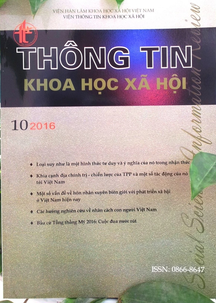 Thông Tin Khoa Học Xã Hội, Số 12