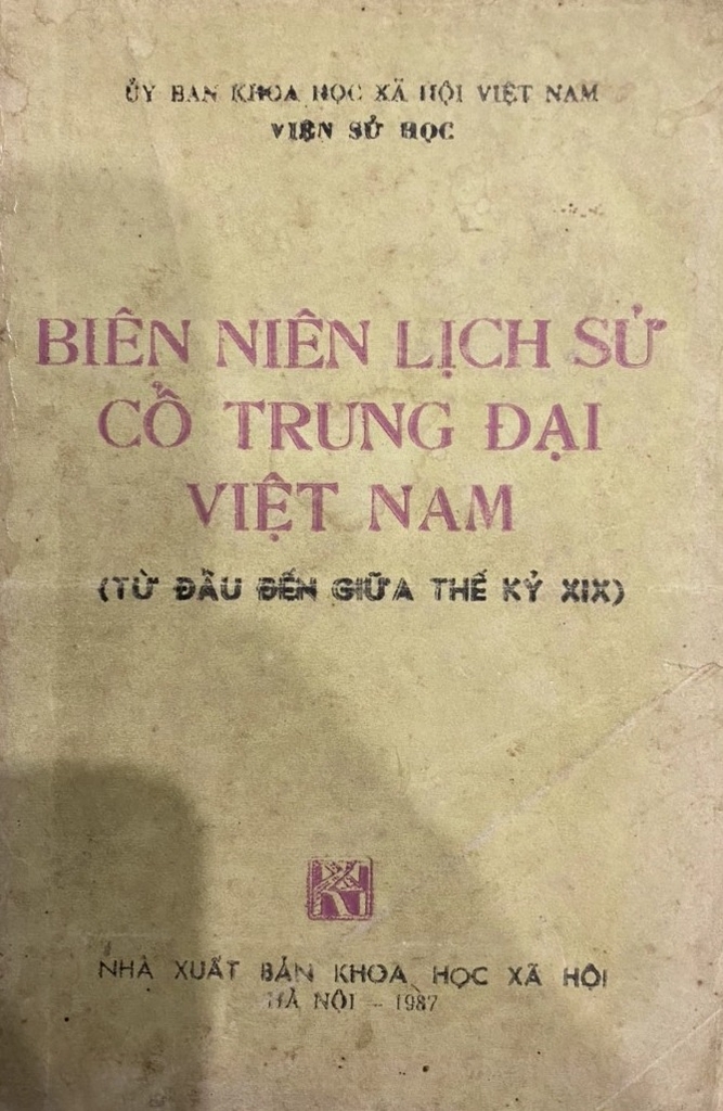 Biên Niên Lịch Sử Cổ Trung Đại Việt Nam