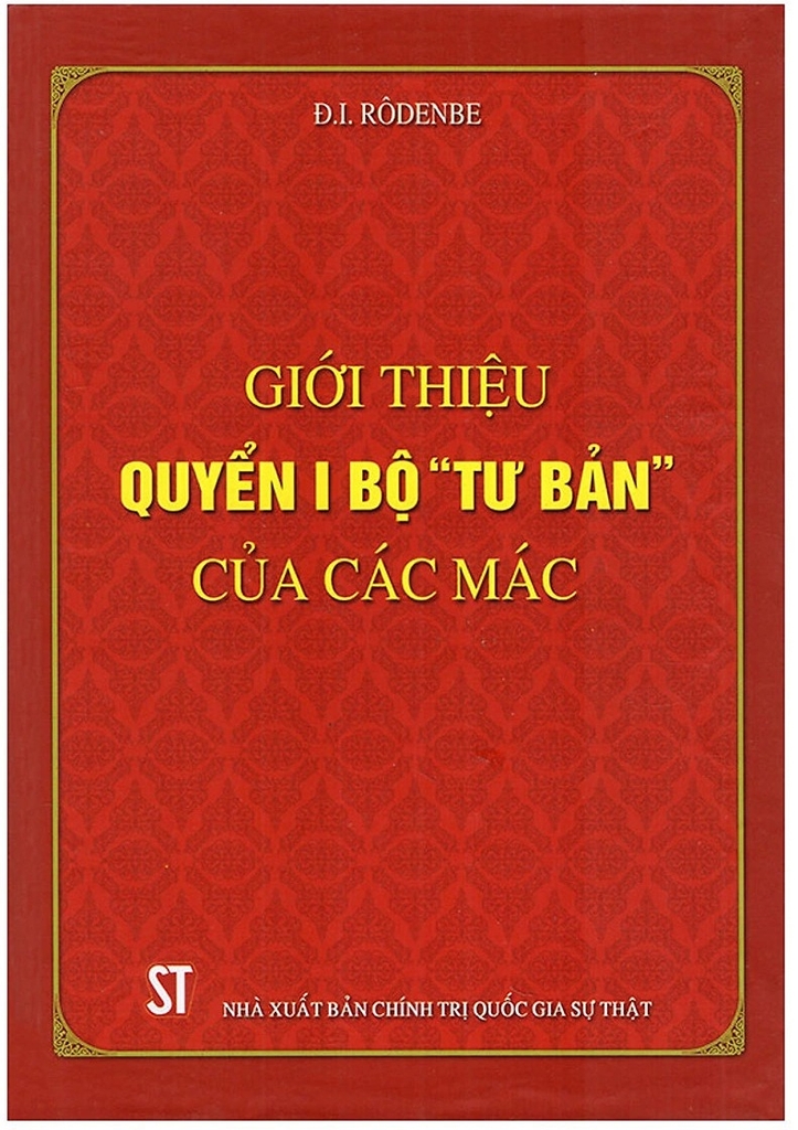 Giới Thiệu Quyển 1 Bộ Tư Bản Của Các Mác