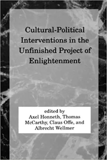 Cultural-Political Intervention In The Unfinished Project Of Enlightenment