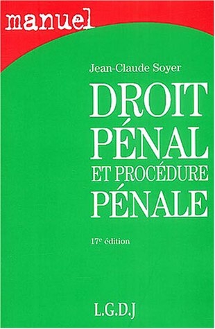 Droit Penal Et Procedure Penale