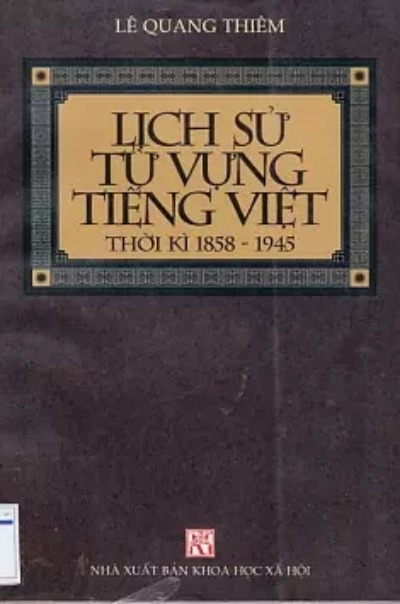 Lịch Sử Từ Vựng Tiếng Việt