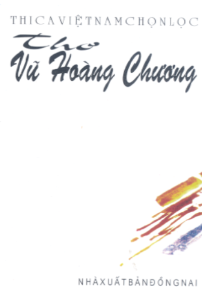 Thơ Vũ Hoàng Chương