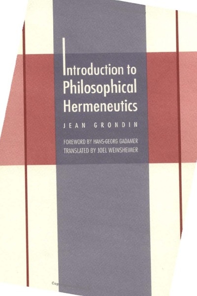 Introduction to Philosophical Hermeneutics