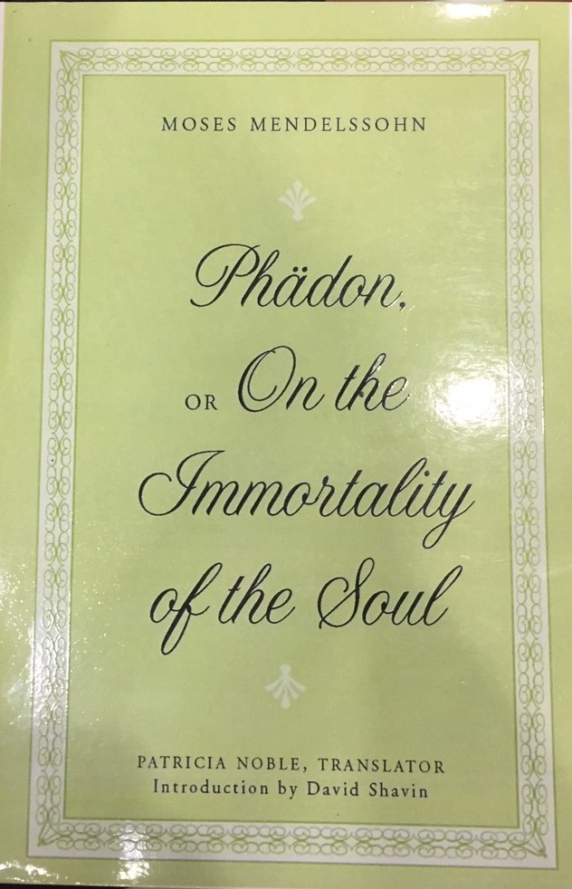 Phadon, or On The Immortality of the Soul