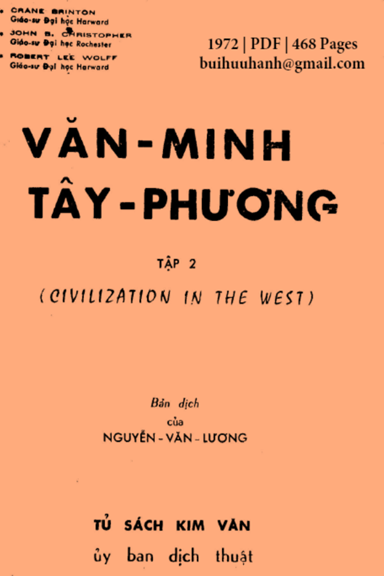 Văn minh Tây Phương tập 1