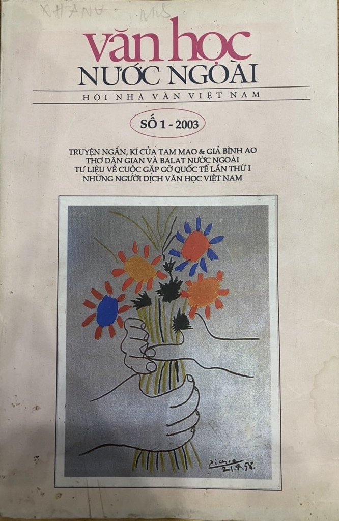 Văn Học Nước Ngoài Số 1 - 2003