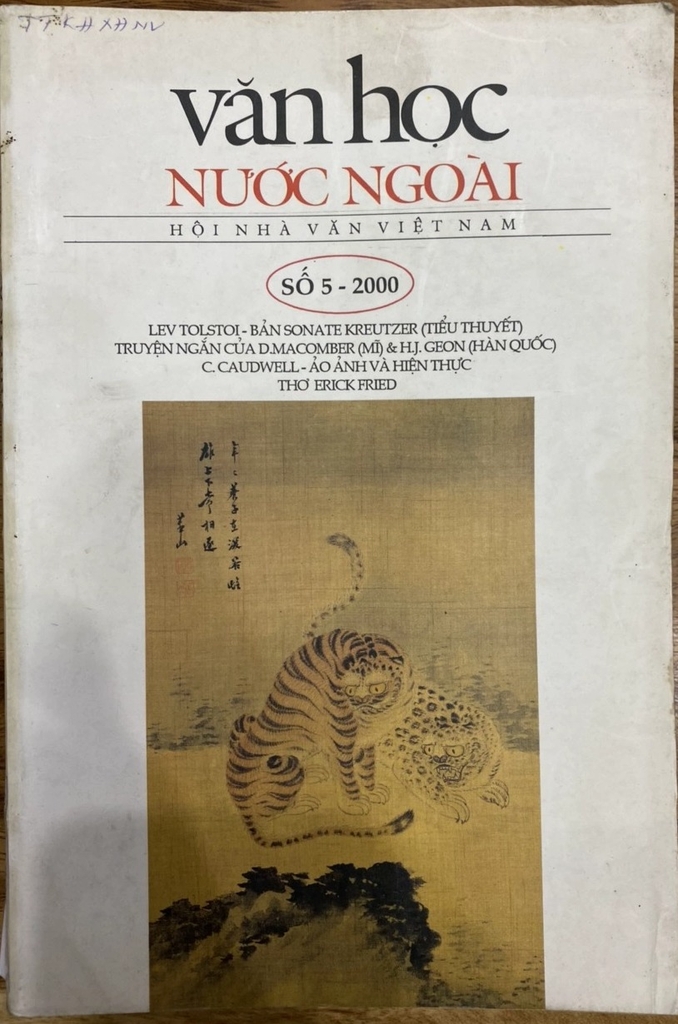 Văn Học Nước Ngoài Số 5 - 2000