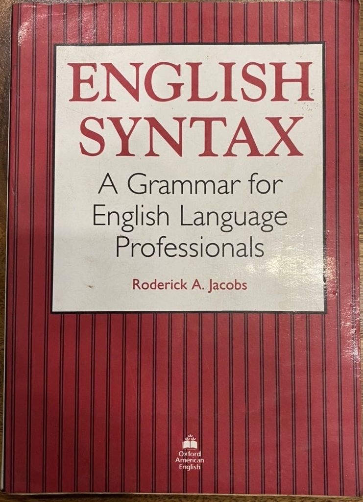 English Syntax