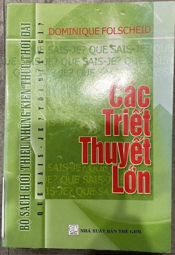 Các Triết Thuyết Lớn