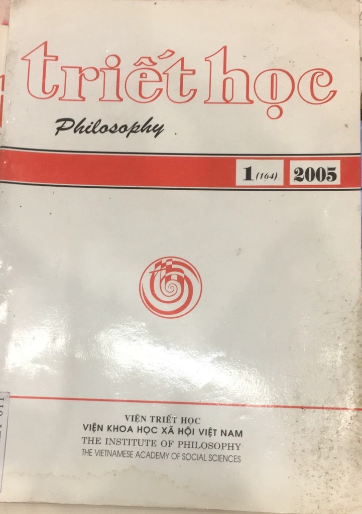 Triết Học, Số 1 (2005)