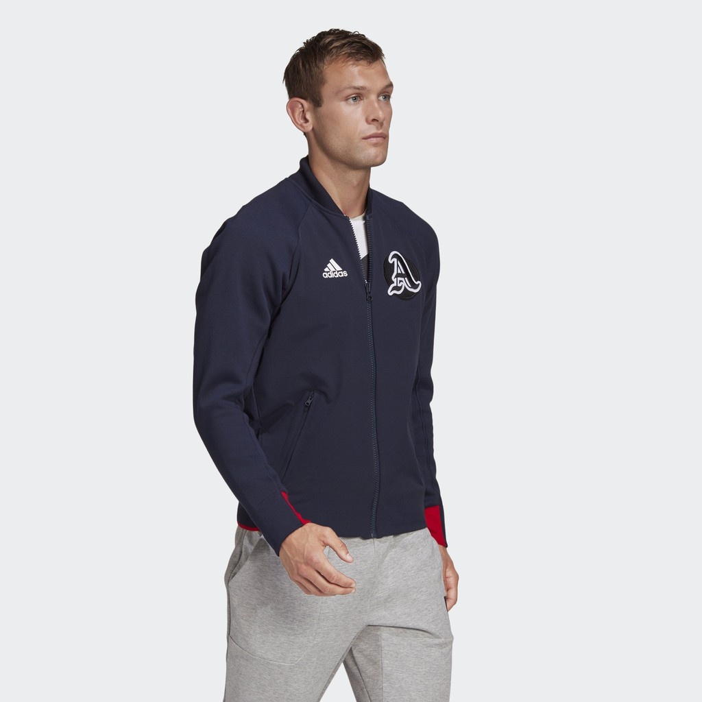 Ao Khoac Bomber Th Thao Unisex Adidas VRCT Jacket Navy GK4874 Energysport.vn