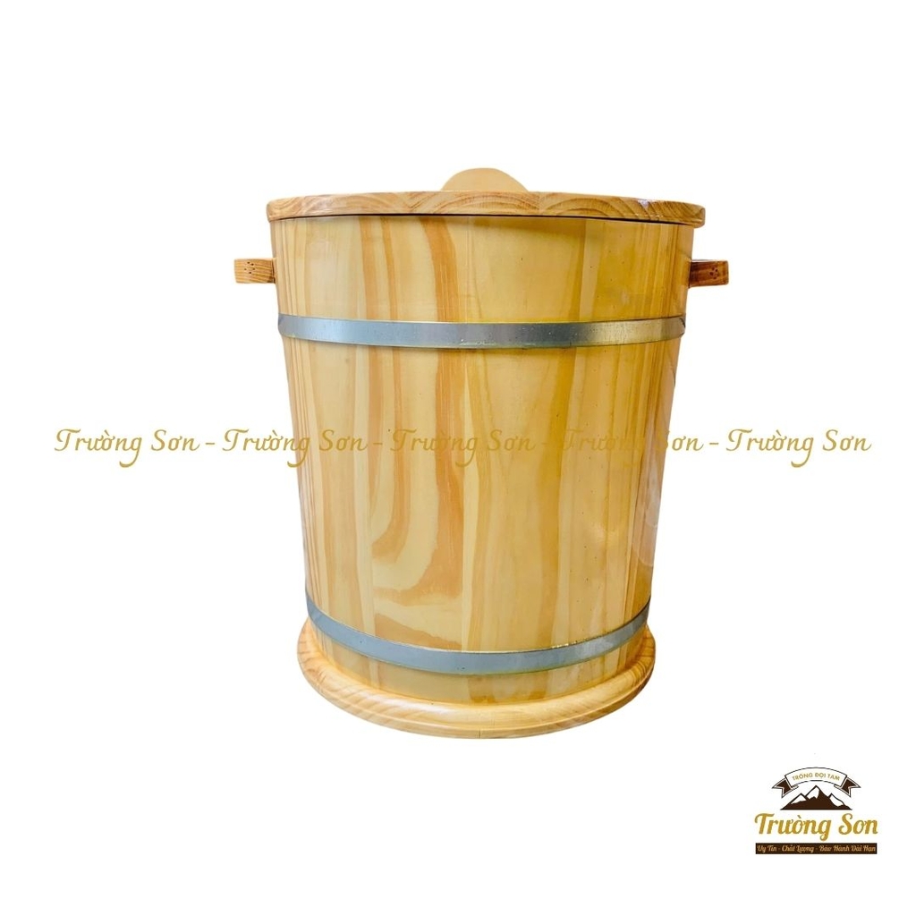 Thùng đựng gạo bằng gỗ 10 kg