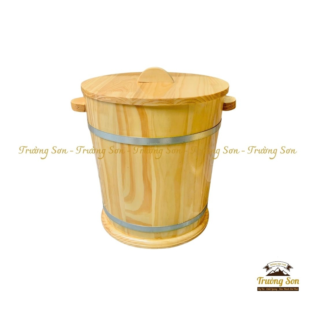 Thùng đựng gạo bằng gỗ 10 kg