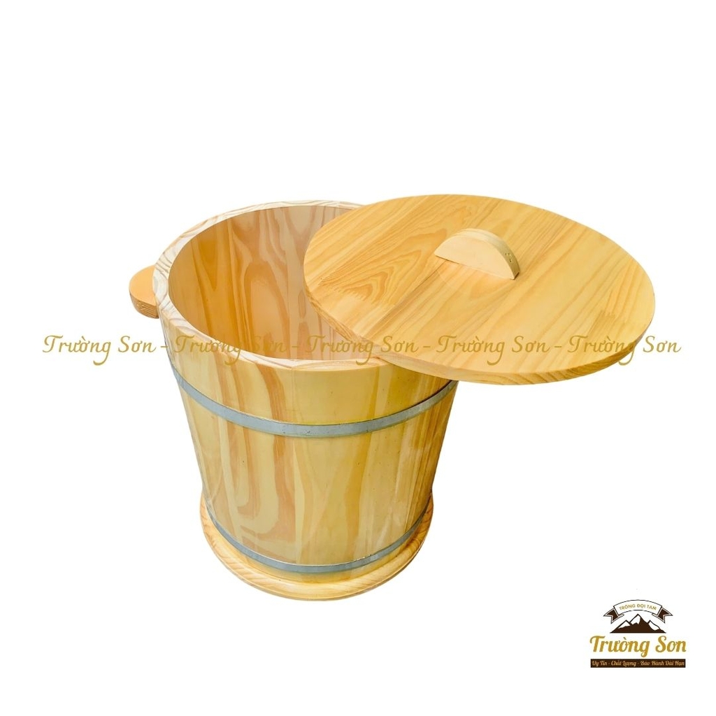 Thùng đựng gạo bằng gỗ 10 kg