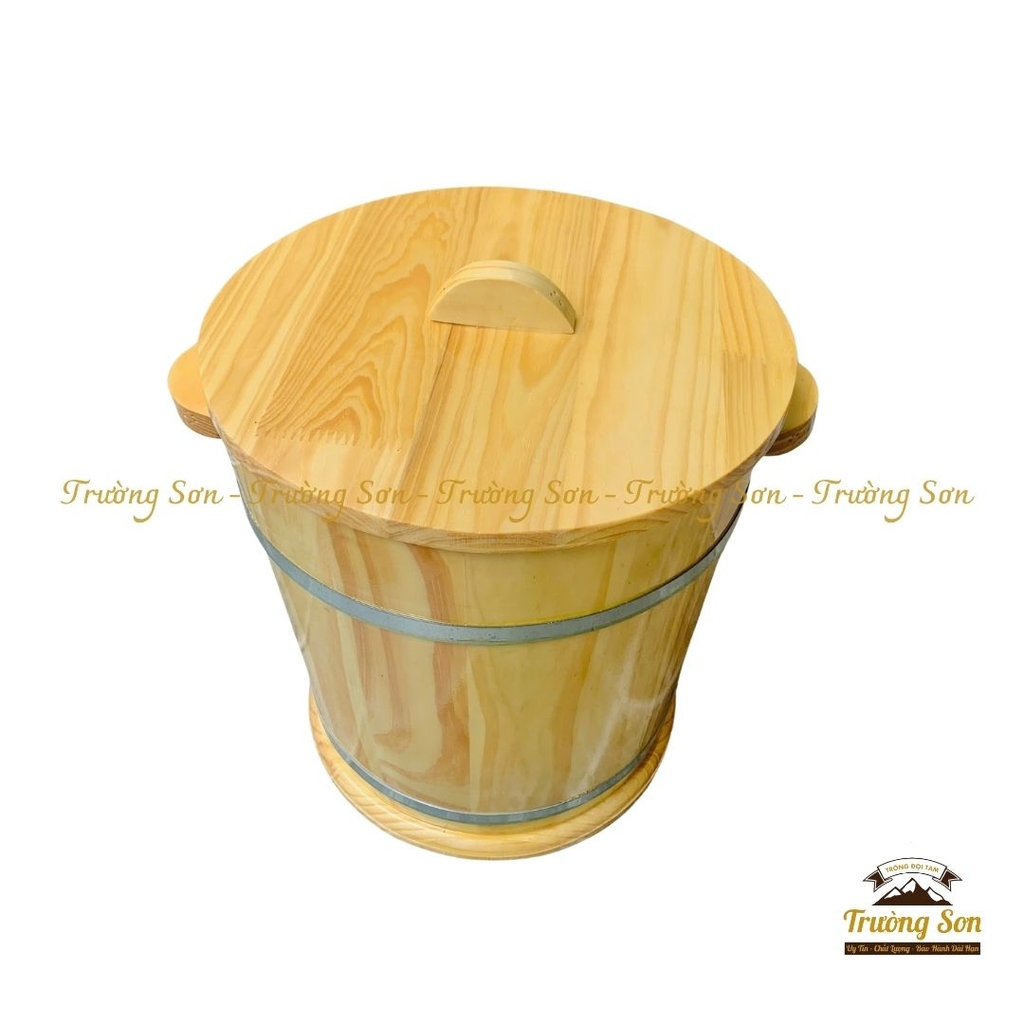 Thùng đựng gạo bằng gỗ 10 kg
